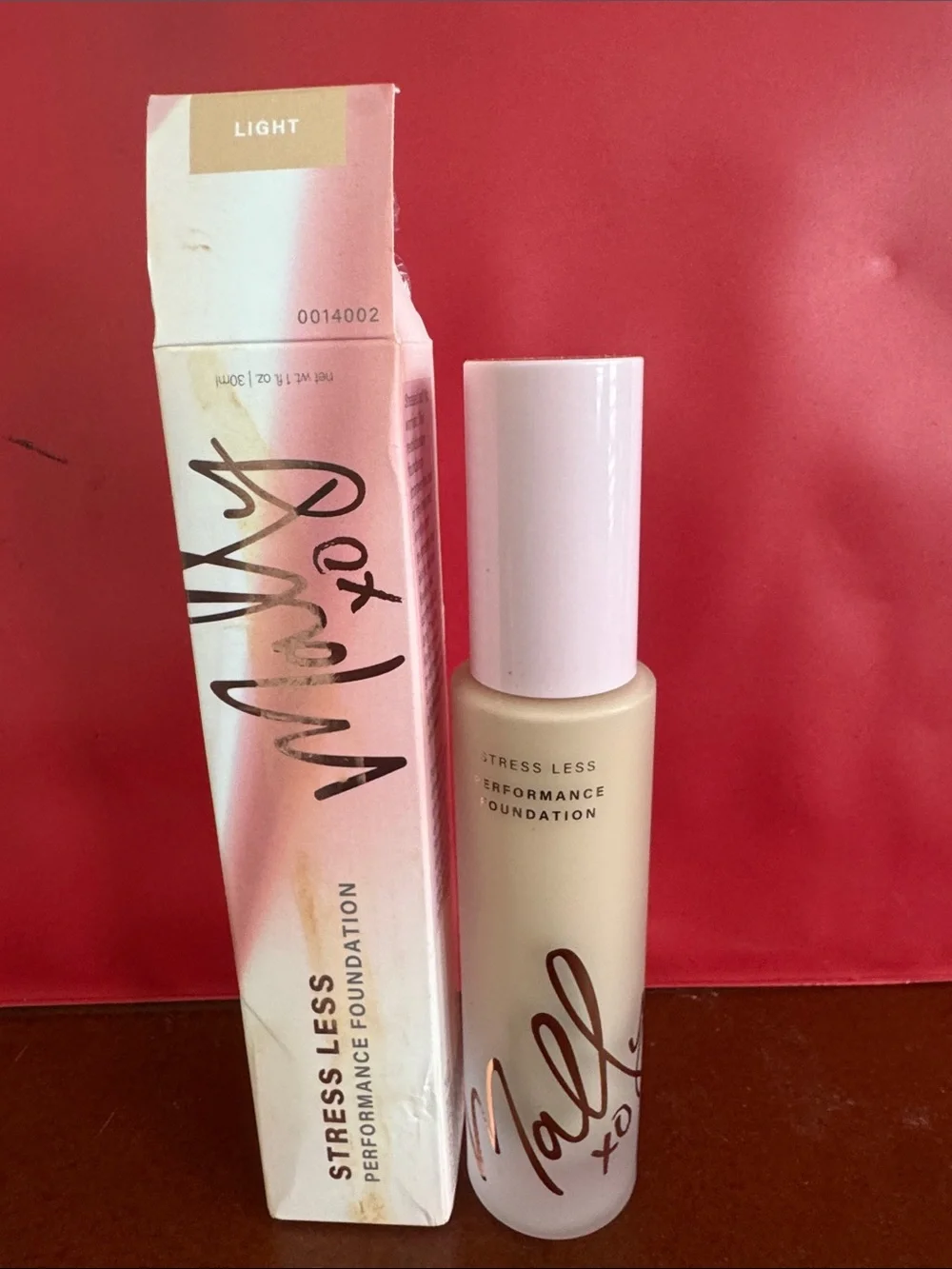 Mally Beauty Stress Less Performance Foundation - Light Beige with White Cap